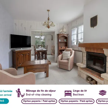 Hébergement de vacances 400m De La Plage, Maison De Famille Pour 7 *